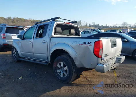 2011 Nissan Frontier Pro-4X из США, поврежденный, VIN 1N6AD0EV9BC405950